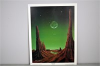 Kim Poor "Green Piece" Signed & Numbered Print