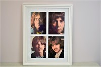 Framed Beatles Color Photos From The White Album