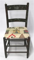 Hand Painted Chair - AS IS