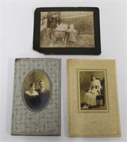 Lot of 3 Antique Photographs (3 pcs)