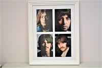 Framed Beatles Color Photos From The White Album