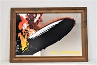 Led Zeppelin Graphic Framed Mirror