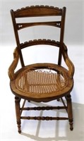 Walnut Antique Chair - as is