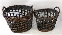 Set of 2 Monumental Baskets (2 pcs)