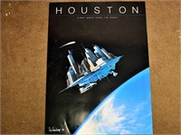 Pat Rawlings '88 Signed"Houston" Poster