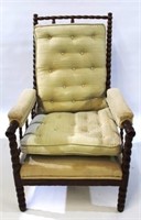 Vintage Jenny Lind Carved Chair