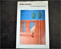 "Max Ernst: A Retrospective" 1975 Poster