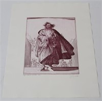 Signed & Numbered "Commedia Dell'Arte"