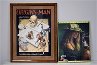 "Origins of Man" & Kathy Ireland Posters