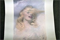 Marilyn Monroe Poster Signed Jack Cardiff