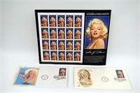 Group of Marilyn Monroe Postal Collectibles