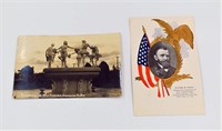 2 Vintage Political Postcards