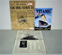 A Group of Titanic Collectibles (3 pcs.)