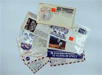 A group of 10 Space Themed First Day Covers