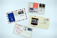 A Group of 1969 Apollo 11 Air Mail First Day Cover