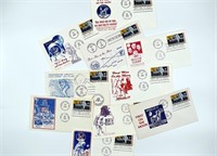 A Group of 1969 Apollo 11 First Day Covers (10 pcs