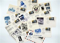 A Group of 1969 Apollo 11 First Day Covers (13 pcs