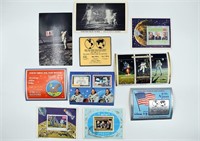 A Group of Apollo 11 Post Cards & Stamps (10 pcs.)