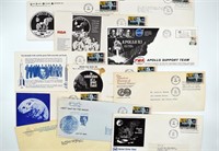 A Group  of 1969 Apollo 11 First Day Covers (11 pc