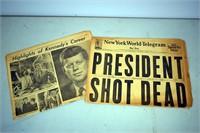 Assassination of President Kennedy Newspaper