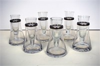 Set of 6 Vintage Shot Glass Chillers