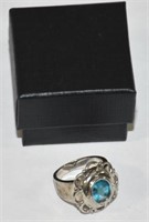 LADIES STERLING SILVER RING ! LW-L