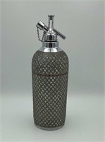 Vtg Sparklete Corp NY Glass Seltzer Bottle