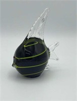 Art Glass Fish Paperweight