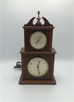 Vtg Swift & Anderson Clock Barometer WORKS
