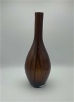 15" Art Glass String Stretch Vase