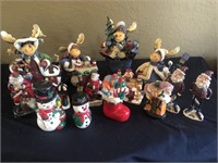 Christmas Decorations, Moose family & More
