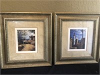 2 decorative framed Prints