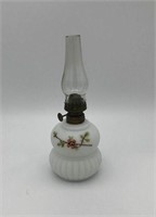 Antique P&A Hand Painted Oil Lamp
