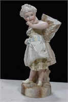 AUSTRIAN STATUE OF YOUNG GIRL