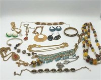 Vtg Jewelry Lot Monet, Michal Golan, etc