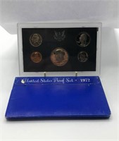 1972 Uncirculated US Proof Coin Set