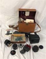 Vintage Camera & Lens Lot
