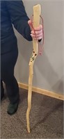 White Birch Hand-carved walking stick