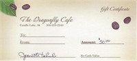 Dragonfly Cafe - $50.00 Gift Certificate