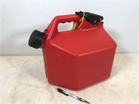 SureCan 2.2gal plastic gas can, has had gas in it