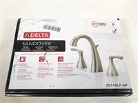 Delta 357448LF-SP Sandover widespread faucet,
