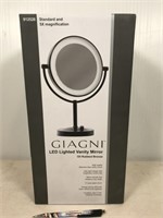 Giagni LED lighted vanity mirror, lights up but
