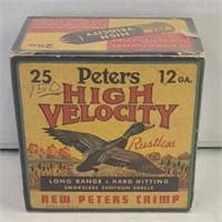Peters 12 Ga. Shotgun Shell Box