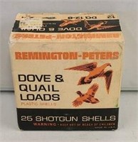 Remington - Peters Dove & Quail Loads Box