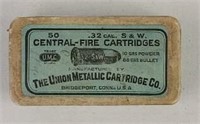UMC ,32 S&W Cartridges Box