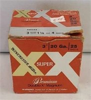 Winchester Super Double X Magnum Box 20 Ga.