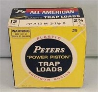 Peters All American Plastic Trap  Loads Box
