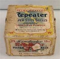 Winchester Repearter Paper Shot Shell Box