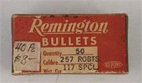 Remington 257 Roberts Box