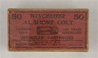Winchester .41 Short Colt Box